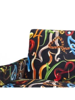 Seletti Sofa Three Seater Snakes -Furniture Shop Seletti Furniture Toiletpaper magazine sofa 3 seaters 161092
