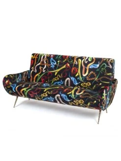 Seletti Sofa Three Seater Snakes -Furniture Shop Seletti Furniture Toiletpaper magazine sofa 3 seaters 161093