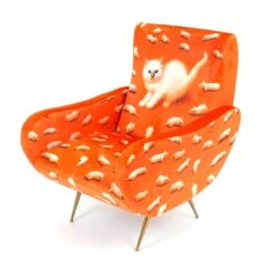 Seletti Wears Toiletpaper Armchair Kitten -Furniture Shop Seletti Toiletpaper Armchair Kitten 160875