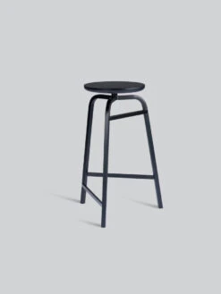Northern Treble High Stool 14 Northern Treble High Stool -Furniture Shop Treble Barstool H65 Black black wood seat Northern 890x1186 1