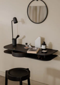 Northern Valet Wall Console -Furniture Shop Valet wall console black oak makeup Northern Photo Einar Aslaksen Low res 583x819 1 1