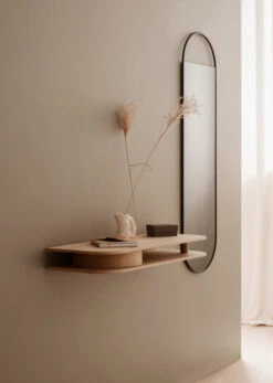 Northern Valet Wall Console -Furniture Shop Valet wall console light oak hallway Northern Photo Einar Aslaksen Low res 583x819 1