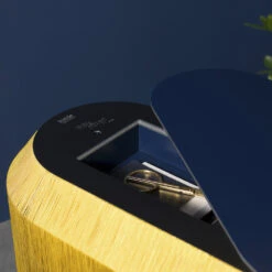 Ibride Baby Alpaga Chic Gold Fringe Cabinet -Furniture Shop baby alpaga side table chic gold 161633