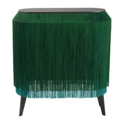 Ibride Baby Alpaga Sparkling Green Fringe Cabinet