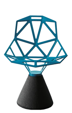 Magis Chair One Black Concrete Base 17 Magis Chair One Black Concrete Base -Furniture Shop chairOneBlue 1 1