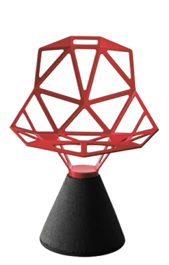 Magis Chair One Black Concrete Base 14 Magis Chair One Black Concrete Base -Furniture Shop chairOneRed 1