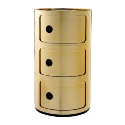 Kartell COMPONIBILI Storage Unit 3 Elements 26 Kartell COMPONIBILI Storage Unit 3 Elements -Furniture Shop componibili storage unit gold large 740215