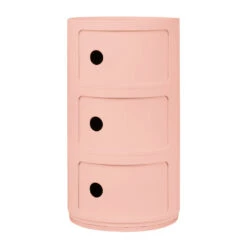 Kartell COMPONIBILI BIO Storage 3 Elements -Furniture Shop componibili storage unit pink 536818