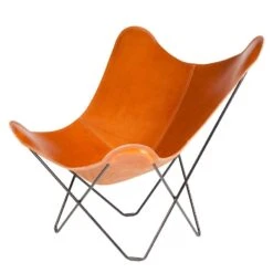 Cuero Leather Butterfly Chair Pampa Mariposa 1938 -Furniture Shop cuero leather butterfly chair pampa mariposa 1938 258527