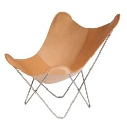 Cuero Leather Butterfly Chair Pampa Mariposa 1938 -Furniture Shop cuero leather butterfly chair pampa mariposa 1938 579870