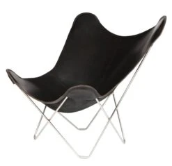 Cuero Leather Butterfly Chair Pampa Mariposa 1938 -Furniture Shop cuero leather butterfly chair pampa mariposa 1938 725543