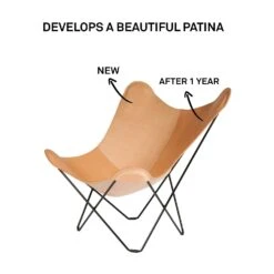 Cuero Leather Butterfly Chair Pampa Mariposa 1938 -Furniture Shop cuero leather butterfly chair pampa mariposa 1938 851815