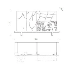 Driade Ercole E Afrodite Cabinets -Furniture Shop driade ercolee e afrodite cabinet composition 1 white 834539