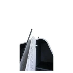 Driade Hidalgo Cabinet Flamed White Black -Furniture Shop driade hidalgo cabinet flamed white black 876084