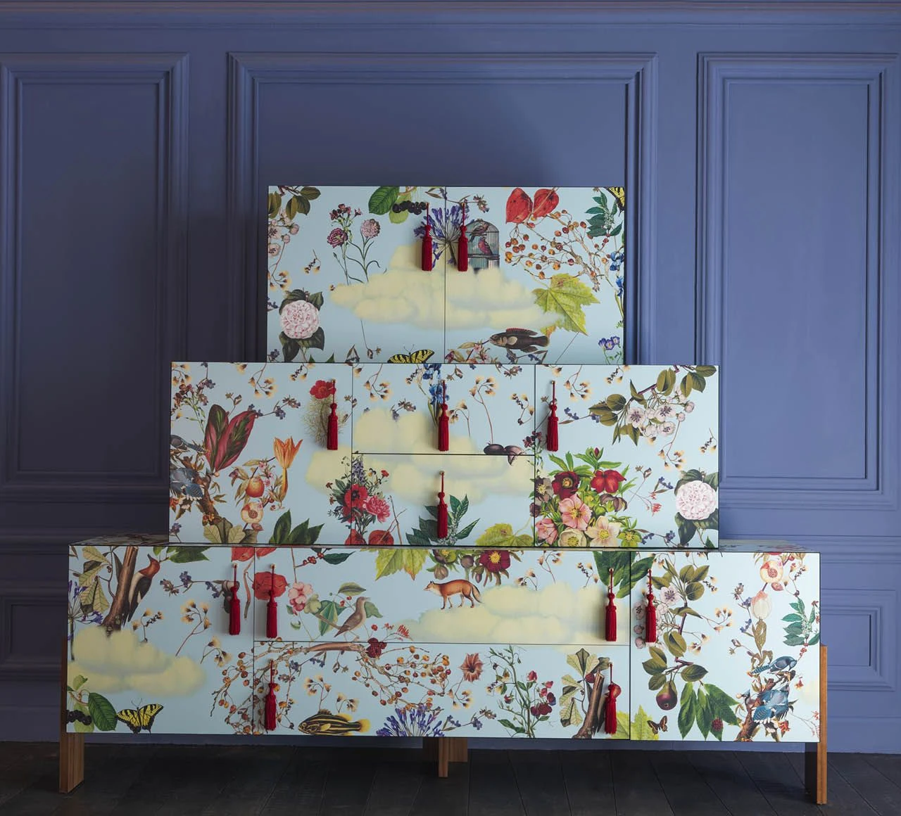 Driade Ziqqurat Flower Cabinet 3 High 2 Driade Ziqqurat Flower Cabinet 3 High - Image 2