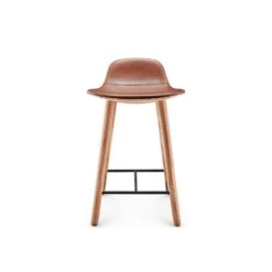 Eva Solo Abalone Oak W Leather Stool -Furniture Shop eva solo abalone oak w leather stool 404024