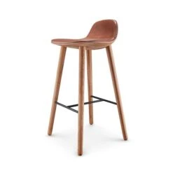 Eva Solo Abalone Oak W Leather Stool