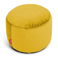 Fatboy POINT Pouf Velvet -Furniture Shop fatboy original gold honey 1920x1280 packshot 01 104809