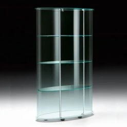 Fiam - Palladio Uno Showcase With LED Lights