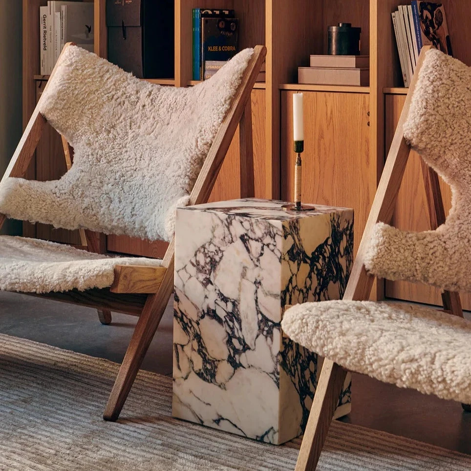 Audo PLINTH Tall Marble Table 2 Audo PLINTH Tall Marble Table - Image 2