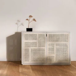 Design House Stockholm AIR Sideboard -Furniture Shop image3 2359 0100 airsideboardlowwhite