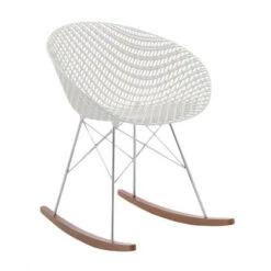 Kartell Tokujin Yoshioka Smatrik Rocking Chair 10 Kartell Tokujin Yoshioka Smatrik Rocking Chair -Furniture Shop kartell Smatrik Rocking Chair white
