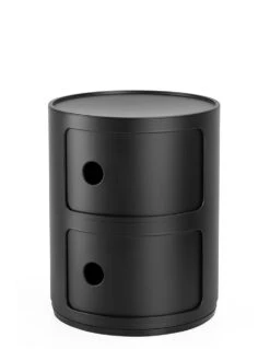 Kartell COMPONIBILI Storage 2 Elements -Furniture Shop kartell black