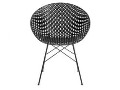 Kartell Chair SMATRIK Tokujin Yoshioka -Furniture Shop kartell smatric outdoor black black front c727238e 79f5 4baf 8b2a 5659be202477