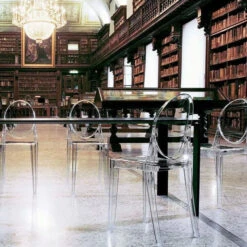 Kartell Victoria Ghost Chair 2pcs P Starck -Furniture Shop kartell victoria 2