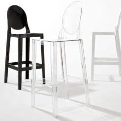 Kartell One More Stool By Philippe Starck 2pcs -Furniture Shop one more stool philippe starck kartell 6