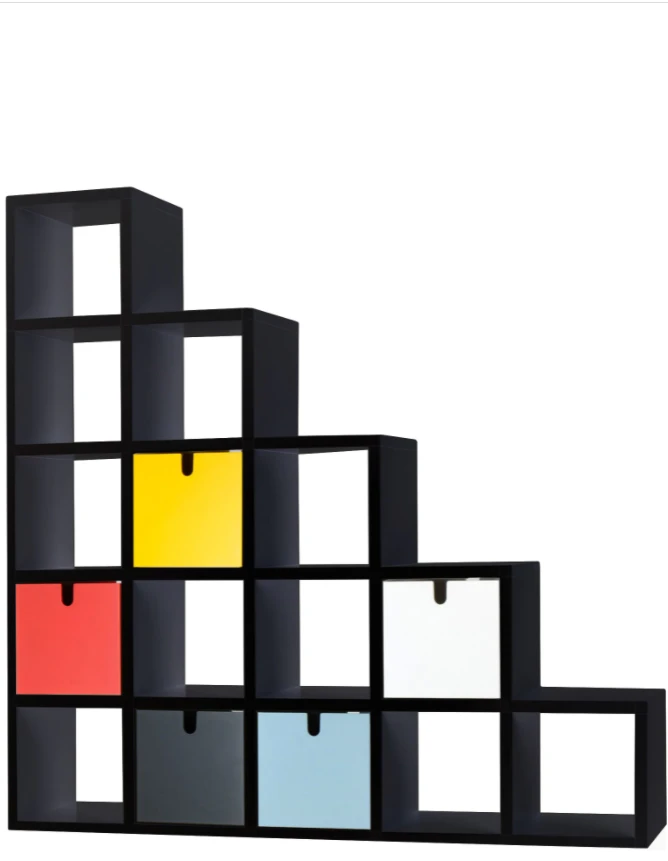 Kartell Bookcase Modular Shelving System Polvara 3 Kartell Bookcase Modular Shelving System Polvara - Image 3