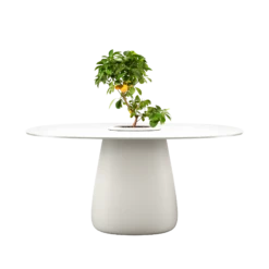 Qeeboo Cobble Table 160cm HPL W Bucket