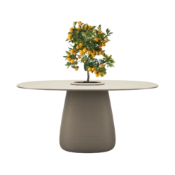 Qeeboo Cobble Table 160cm HPL W Bucket -Furniture Shop qeeboo cobble table with bucket medium design elisa giovannoni 03d ottawa