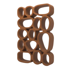 Qeeboo Koibuchi Bookcase -Furniture Shop qeeboo koibuchi design stefano giovannoni 04b 1 terracotta