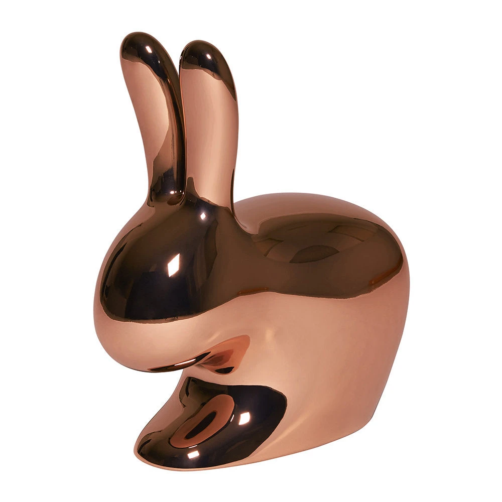 Qeeboo RABBIT Chair Baby Metallic Finish 7 Qeeboo RABBIT Chair Baby Metallic Finish - Image 7