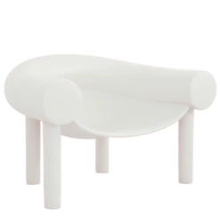 Magis Sam Son Low Chair -Furniture Shop sam son white 01 web