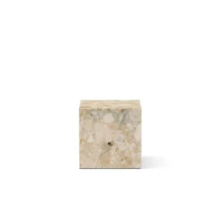Audo PLINT Cubic Marble Table -Furniture Shop sand
