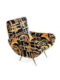 Seletti "ToiletPaper" Armchair -Furniture Shop seletti toiletpaper magazine armchair furniture maurizio cattelan sdt 044