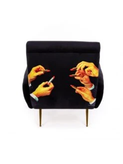 Seletti "ToiletPaper" Armchair -Furniture Shop seletti toiletpaper magazine armchair furniture maurizio cattelan sdt 29