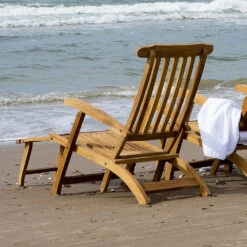 Skagerak STEAMER Deck Lounge Chair Teak -Furniture Shop skag S1550505 2