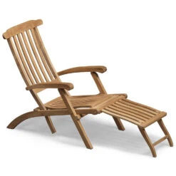 Skagerak STEAMER Deck Lounge Chair Teak