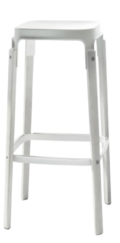 Magis Steelwood Counter Stool 27 Magis Steelwood Counter Stool -Furniture Shop steelwoodStoolWhite