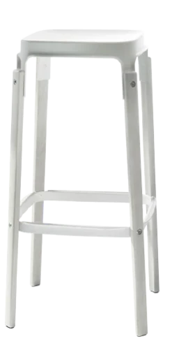 Magis Steelwood Bar Stool -Furniture Shop steelwoodStoolWhite ba435e90 881e 44a0 8888 95acbc0320ec