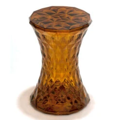 Kartell STONE Low Stool -Furniture Shop stone stool amber big