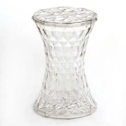 Kartell STONE Low Stool -Furniture Shop stone stool crystal big