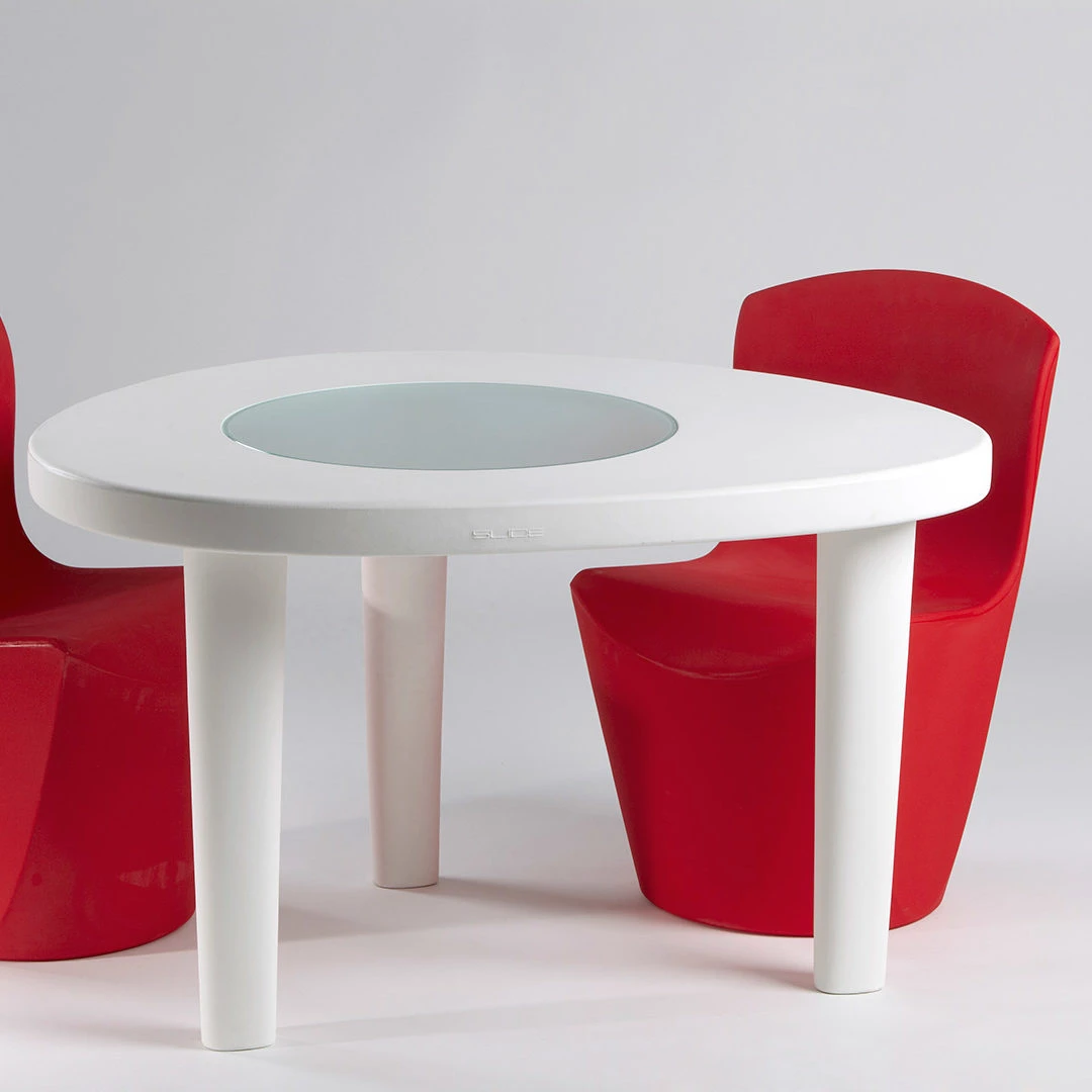 Slide Coccode Table W Glass Centre 2 Slide Coccode Table W Glass Centre - Image 2