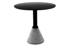 Magis Bistro Table H72cm 15 Magis Bistro Table H72cm -Furniture Shop table one bistrot round black frame and black top magis konstantin grcic