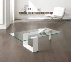 Tonelli PLINSKY Glass Low Coffee Table -Furniture Shop tonelli tavoli bassi plinsky 3