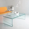 Tonelli STRAPPO Glass Coffee Table