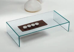 Tonelli EDEN Low Glass Coffee Table -Furniture Shop tonelli tavolo basso eden 4